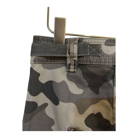 Sundance Reed Camo Pants Sz 14 Straight Leg Ankle Crop High Rise J27 - Picture 7 of 9